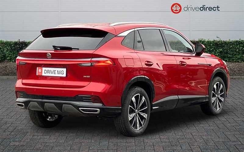 New MG HS Trophy 170 HP (125 kW) 2025 Tri coat  dynamic red SUV