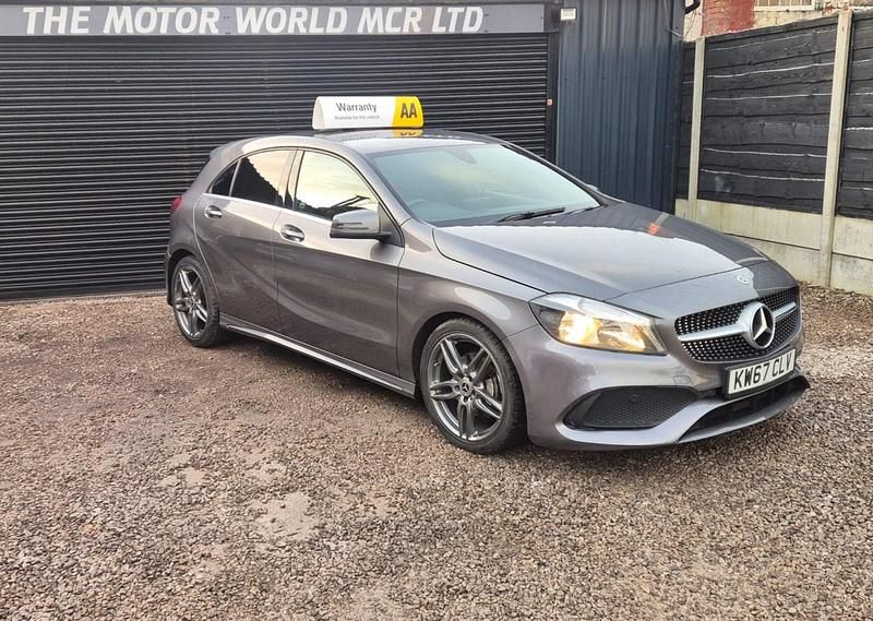 Used Mercedes A200 AMG line 136 HP (100 kW) 2017 Grey Hatchback