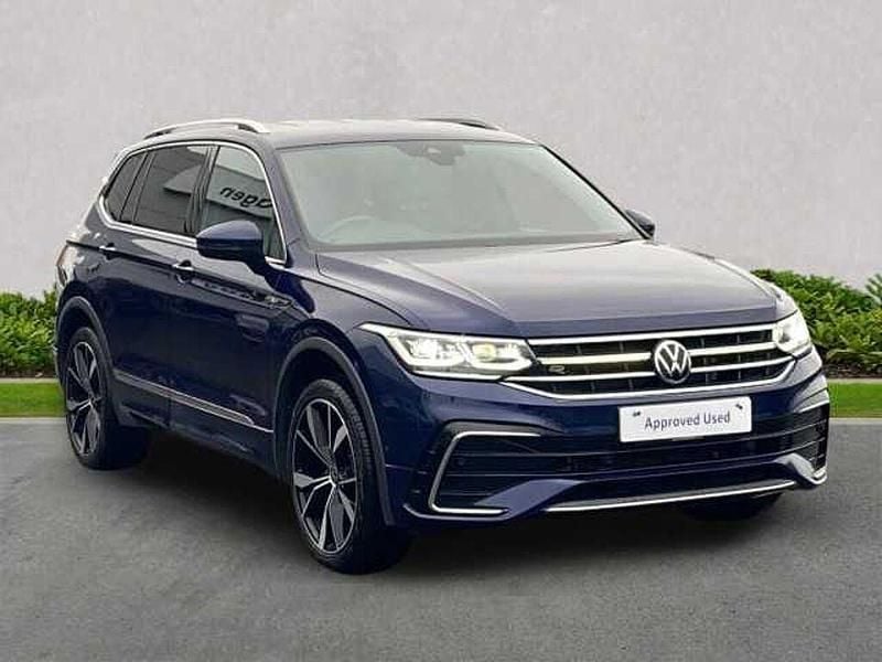 Blue Used 2022 VW Tiguan Allspace Elegance SUV | £27,715 (Fair price) - Image 1/4