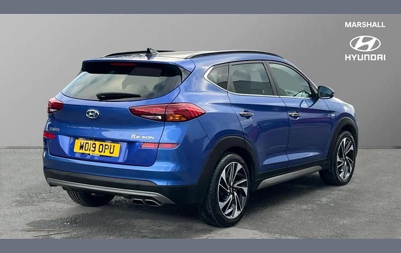 Used Hyundai Tucson Premium SE 136 HP (100 kW) 2019 Blue SUV