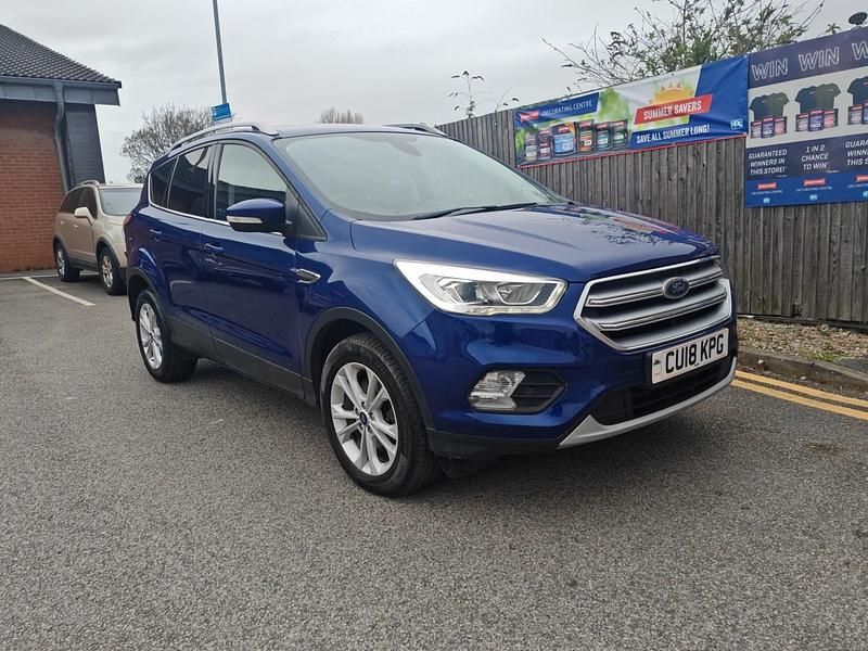 Used Ford Kuga Titanium 150 HP (110 kW) 2018 Blue SUV