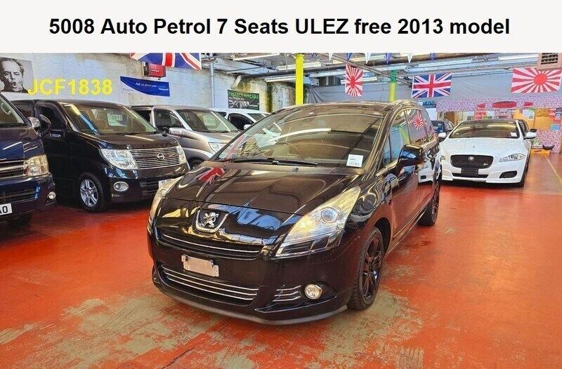 Black Used 2013 Peugeot 5008 MPV | £8,995 - Image 1/4