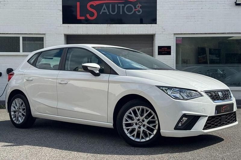 White Used 2018 Seat Ibiza SE Technology Hatchback | £8,995 (Good price) - Image 1/1
