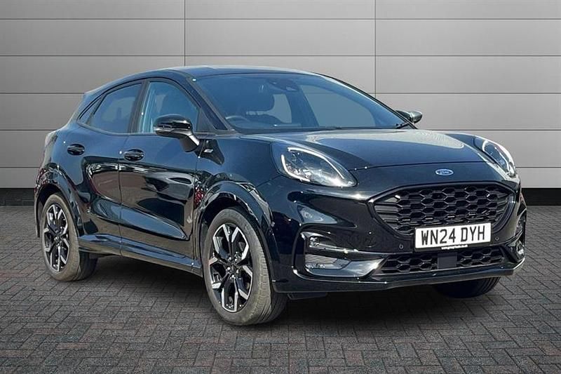 Agate black Used 2024 Ford Puma Gen-E ST-Line X Hatchback | £17,999 (Fair price) - Image 1/2