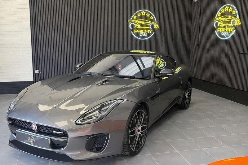 Used Jaguar F-Type R-Dynamic 380 HP (279 kW) 2018 Grey Coupe