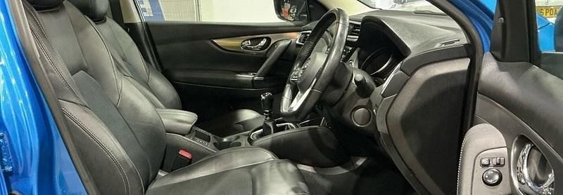 Used Nissan Qashqai Tekna 2017 Ink blue pearl SUV