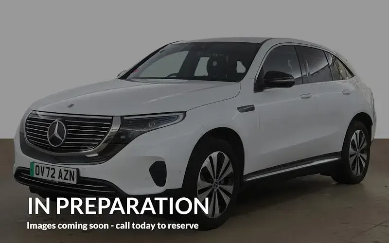 Used Mercedes EQC400 300 kW (408 HP) 2022 White SUV