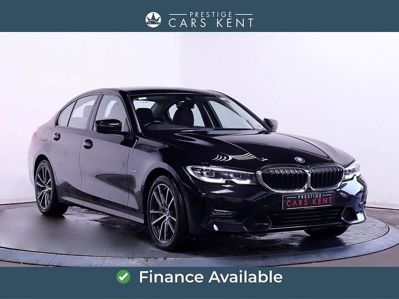 Black Used 2022 BMW 330e Sport Line Sedan | £22,018 (Super price) - Image 1/4