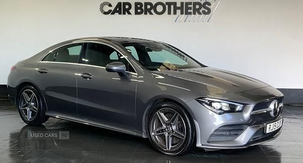 Used Mercedes CLA220 AMG line 190 HP (139 kW) 2019 Grey Sedan