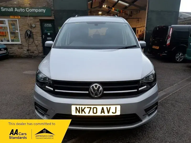 Begagnad VW Caddy Life 2020 Silver Minibuss