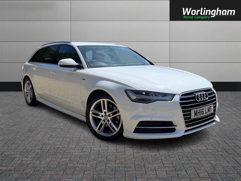 White Used 2016 Audi A6 S-Line Estate | £13,495 (Good price) - Image 1/4