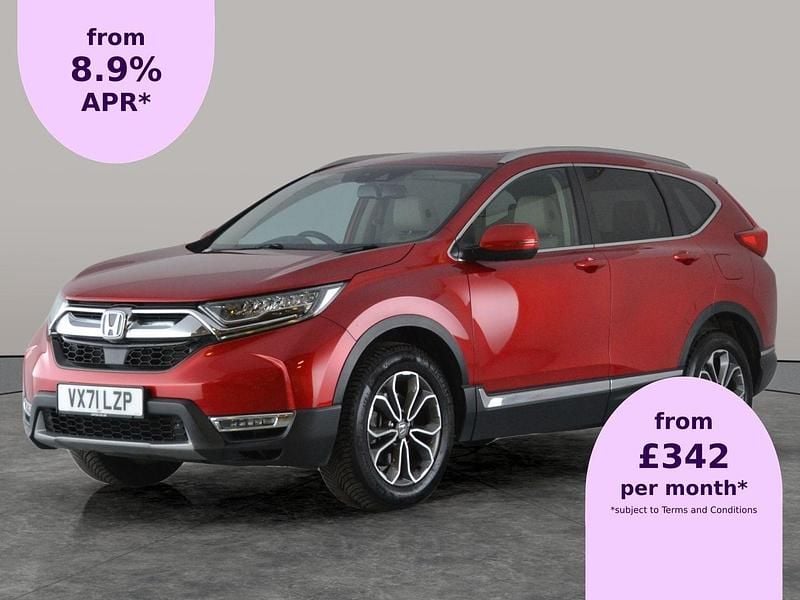 Red Used 2021 Honda CR-V Hybrid SUV | £22,909 (A bit pricey) - Image 1/2