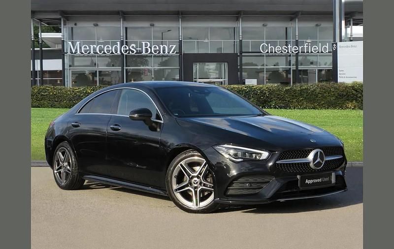 Used Mercedes CLA180 AMG Line Premium Plus 134 HP (98 kW) 2021 Black Sedan