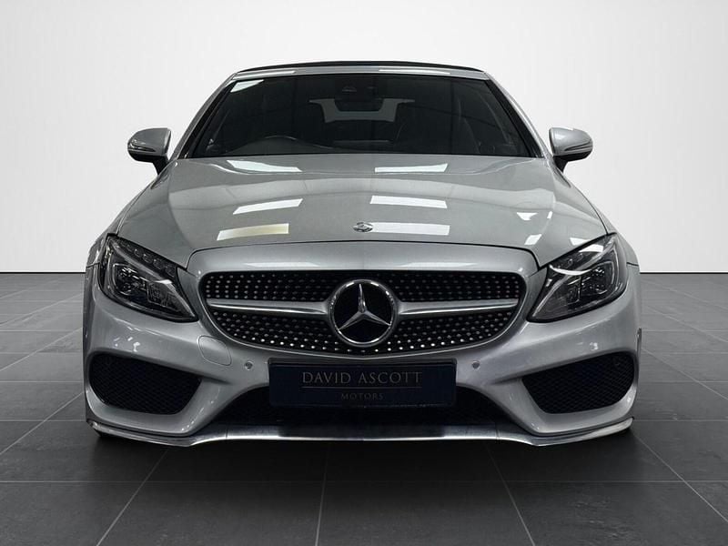 Used Mercedes C220 AMG line 2017 Silver Cabriolet