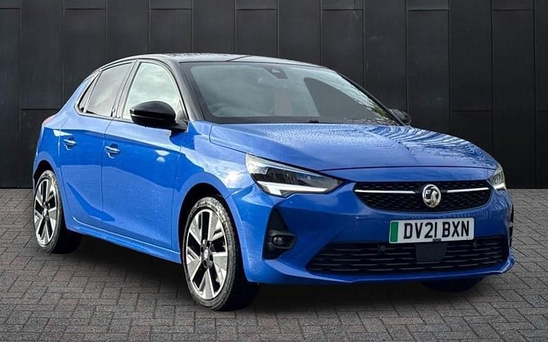 Used Vauxhall Corsa-e SRi 100 kW (136 HP) 2020 Blue Hatchback