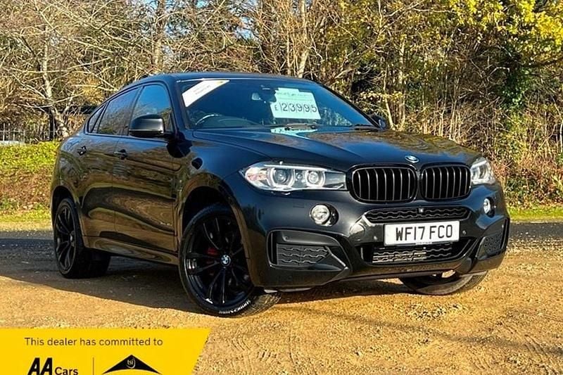 Black Used 2017 BMW X6 M Sport SUV | £23,995 (Fair price) - Image 1/1