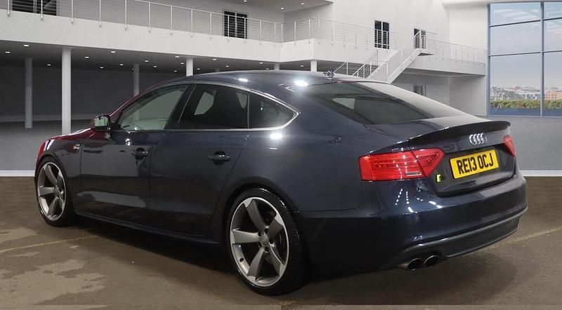 Used Audi A5 Black Edition 2013 Blue Coupe