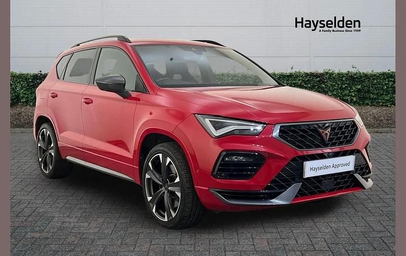 Red Used 2022 Cupra Ateca VZ2 SUV | £26,395 (Fair price) - Image 1/4