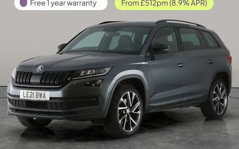 Used Skoda Kodiaq SportLine 150 HP (110 kW) 2021 SUV