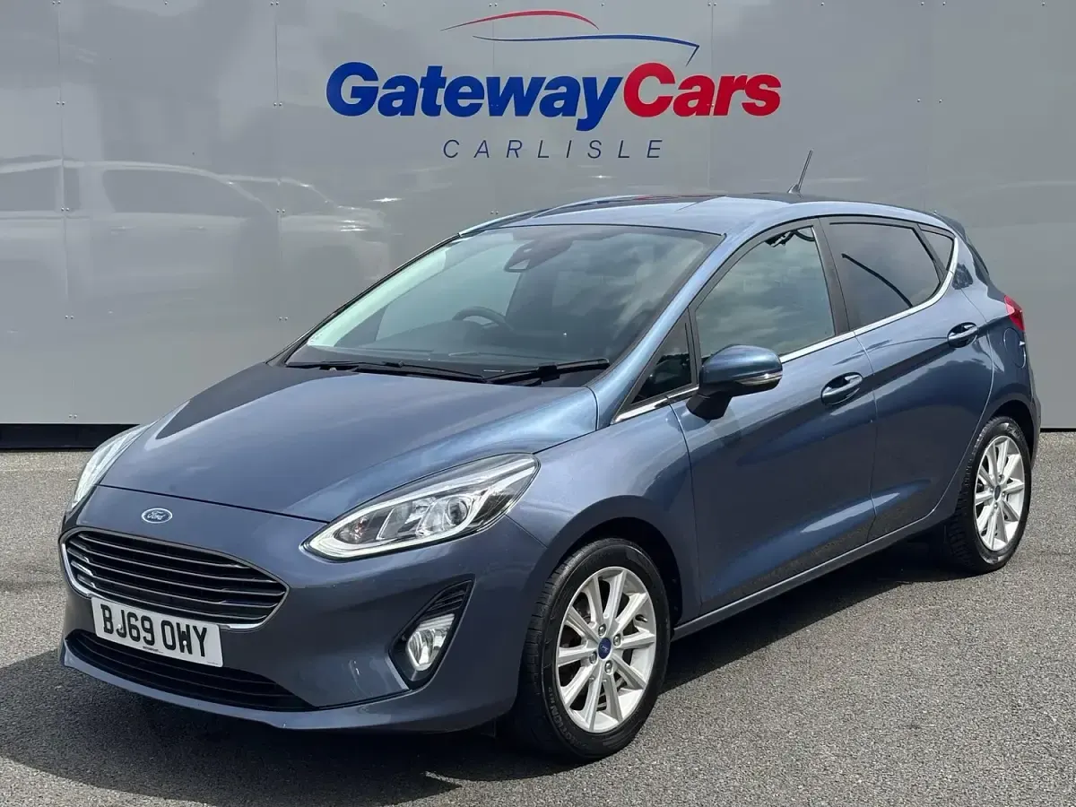 Used Ford Fiesta Titanium X 125 HP (91 kW) 2019 Blue Hatchback