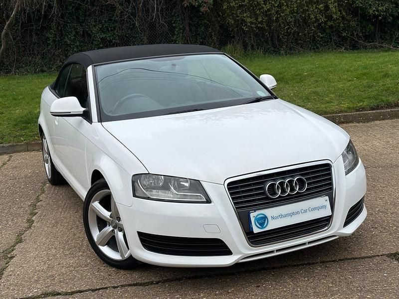 Used Audi A3 Cabriolet 2010 White Cabriolet