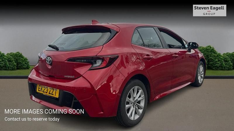 Used Toyota Corolla 2023 Red Hatchback