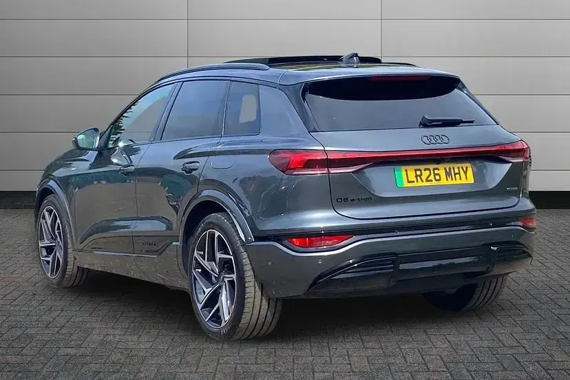 New Audi Q6 e-tron Black Edition 314 kW (428 HP) 2026 Grey SUV