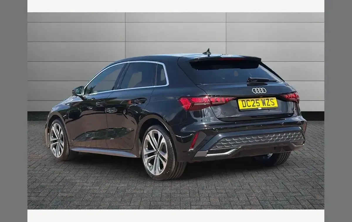 Used Audi A3 S-Line 150 HP (110 kW) 2025 Mythos black Hatchback
