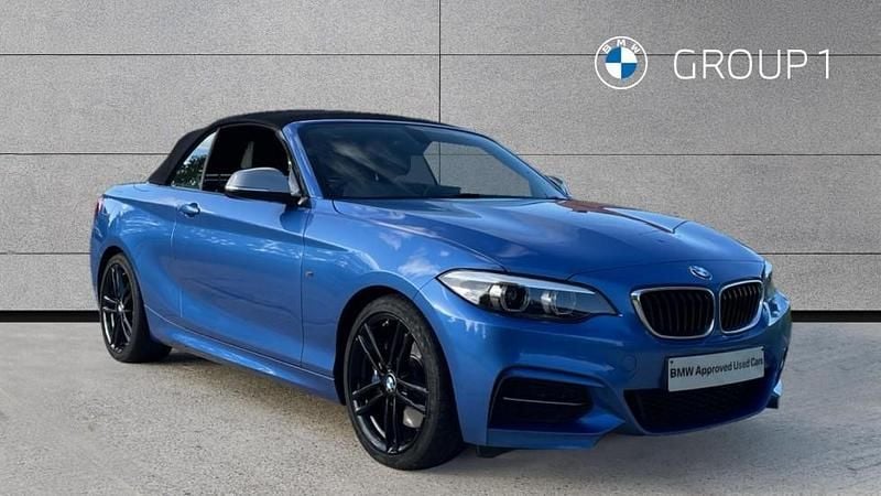 Blue Used 2017 BMW M240 M Sport Cabriolet | £19,991 (Super price) - Image 1/4