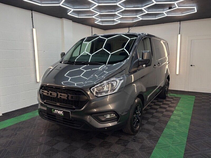 Grey Used 2020 Ford Transit Custom Limited Van | £17,495 (Expensive) - Image 1/3