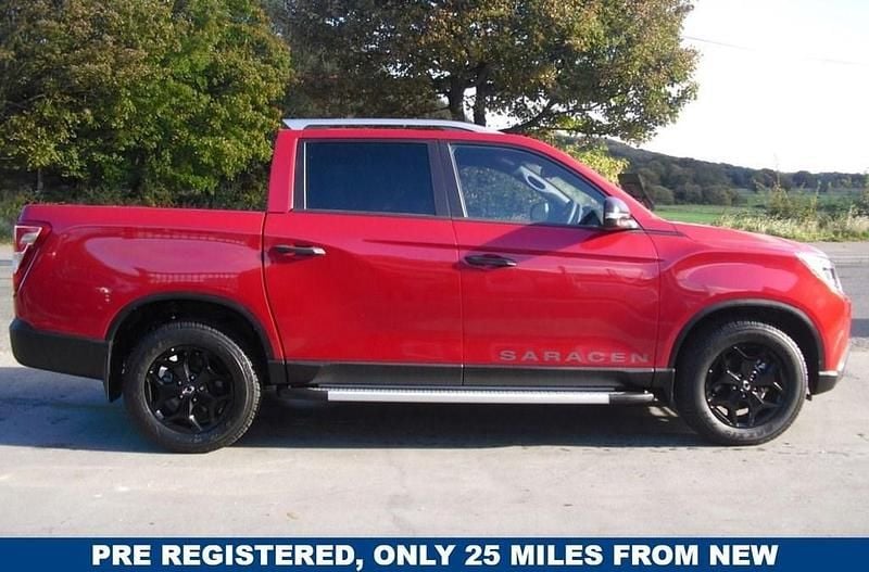 Red New 2025 Ssangyong (KGM) Musso Pickup | £31,995 - Image 1/4