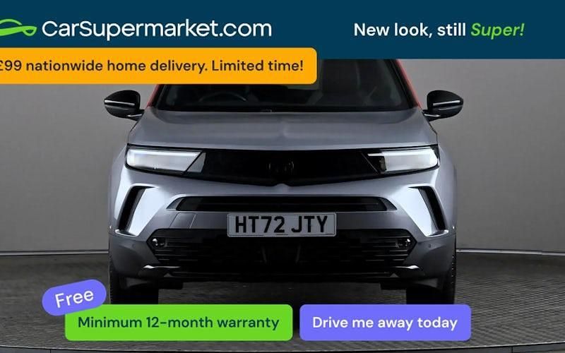 Used Vauxhall Mokka GS Line 131 HP (96 kW) 2022 Grey SUV