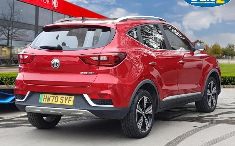 Used MG ZS Exclusive 105 kW (143 HP) 2021 Red SUV