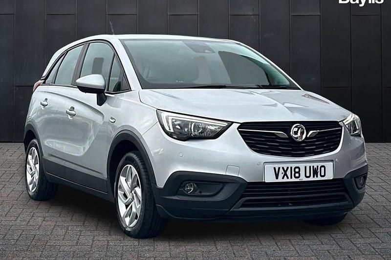 Silver Used 2018 Vauxhall Crossland X S SUV | £8,450 (Fair price) - Image 1/1