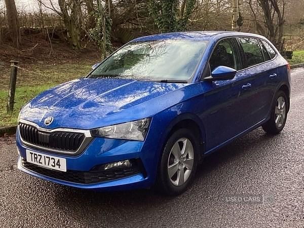 Used Skoda Scala SE 2022 Blue Hatchback