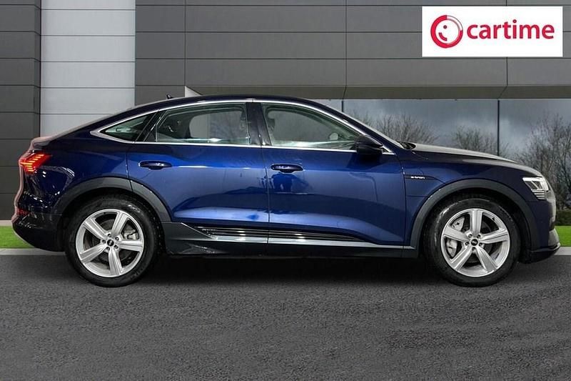 Used Audi e-tron Design 300 kW (408 HP) 2021 Blue SUV