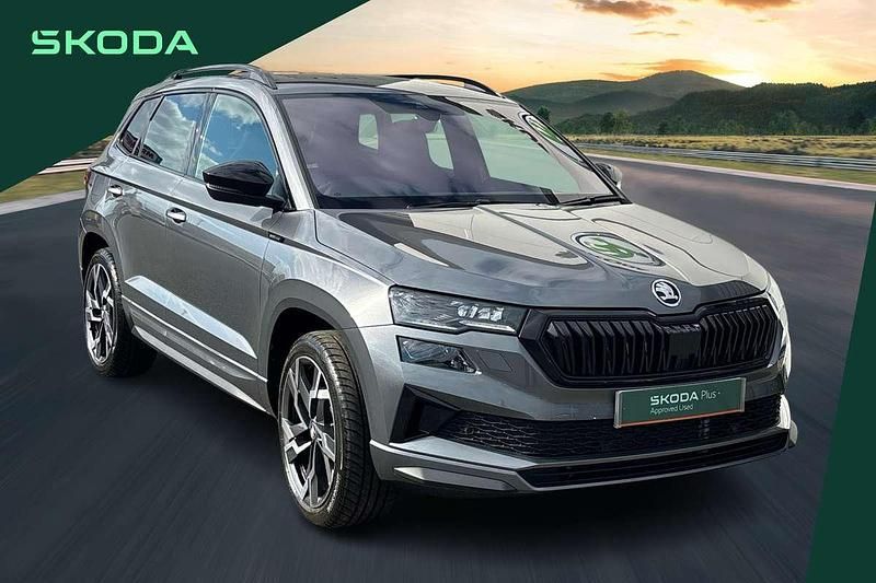 Grey Used 2025 Skoda Karoq SportLine SUV | £35,999 (Expensive) - Image 1/4