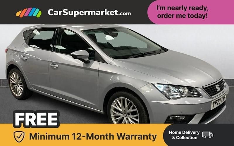 Used Seat Leon SE Dynamic 116 HP (85 kW) 2020 Silver Hatchback