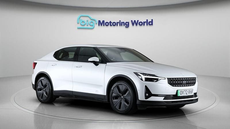 White Used 2022 Polestar 2 Long Range Single Motor Sedan | £19,500 (Good price) - Image 1/4