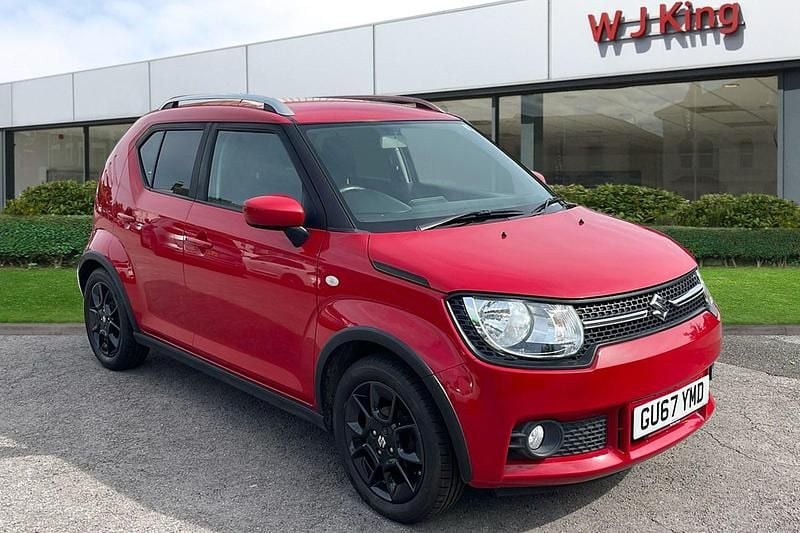Red Used 2017 Suzuki Ignis SZ-T Hatchback | £6,865 (Fair price) - Image 1/3