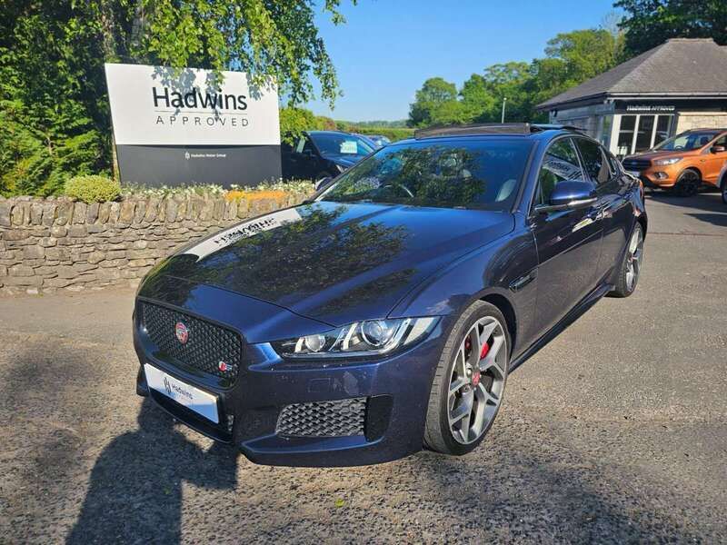 Blue Used 2017 Jaguar XE Supercharged Sedan | £14,995 (Fair price) - Image 1/4