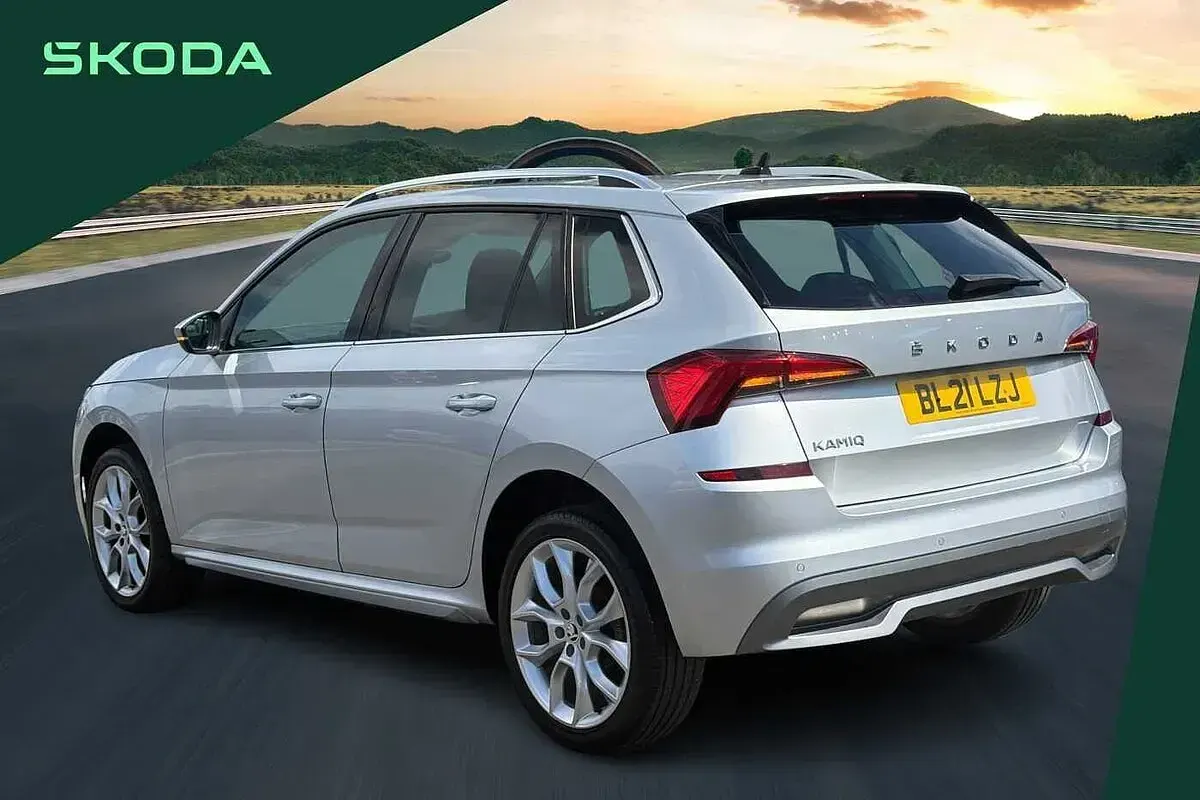 Used Skoda Kamiq SE L 115 HP (84 kW) 2021 Silver SUV