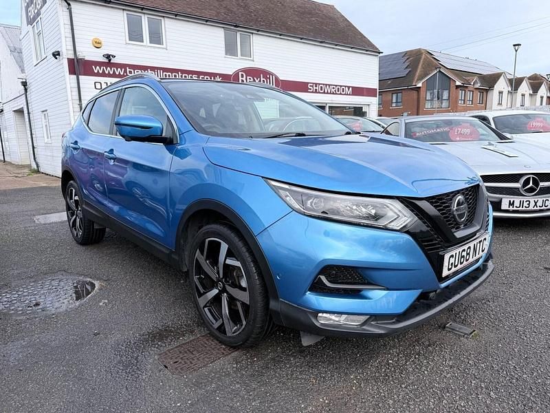 Used Nissan Qashqai Tekna 2018 Blue SUV