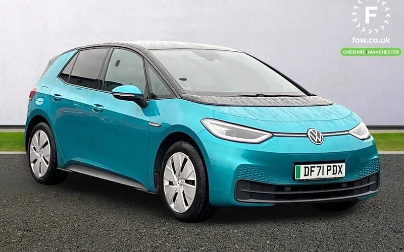Turquoise Used 2022 VW ID.3 Pro Performance Hatchback | £16,799 (Fair price) - Image 1/4