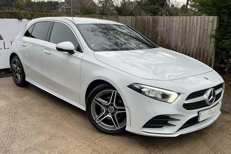 White Used 2021 Mercedes A200 AMG line Hatchback | £14,500 (Good price) - Image 1/1