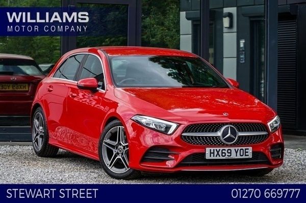 Red Used 2019 Mercedes A180 AMG line Hatchback | £13,990 (Fair price) - Image 1/1