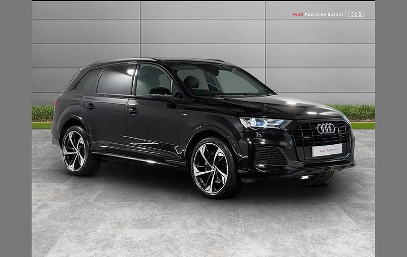 Used Audi Q7 Black Edition 334 HP (245 kW) 2022 Black SUV