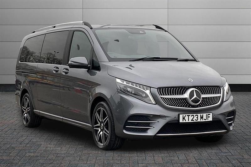 Used Mercedes V220 AMG line 163 HP (119 kW) 2023 Dark graphite grey MPV