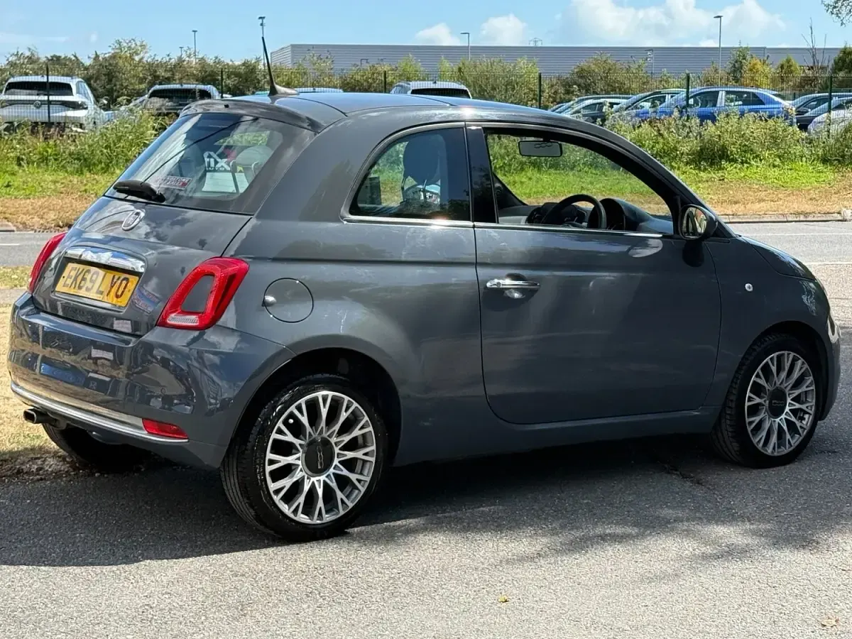 Used Fiat 500 Club 69 HP (50 kW) 2019 Grey Hatchback