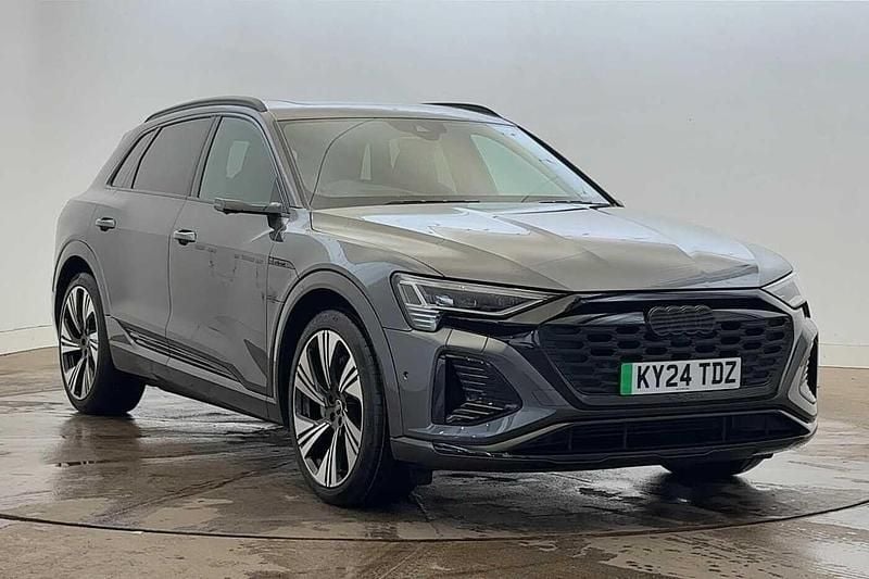 Grey Used 2024 Audi Q8 e-tron Comfort SUV | £56,980 (Expensive) - Image 1/4